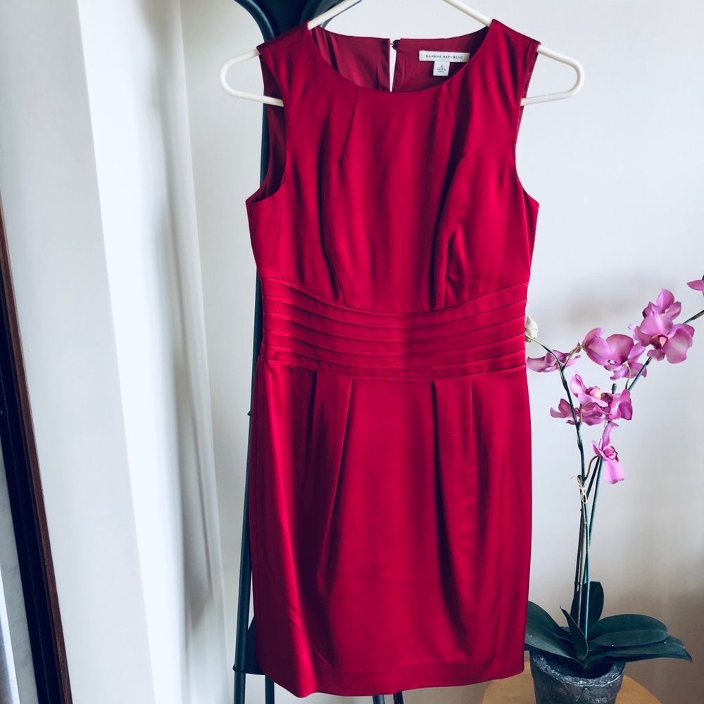 Banana Republic red dress